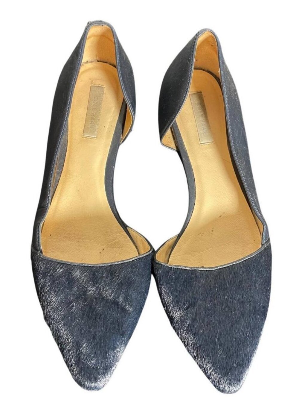Cole Haan || Leather Navy Blue Flats || Size 7